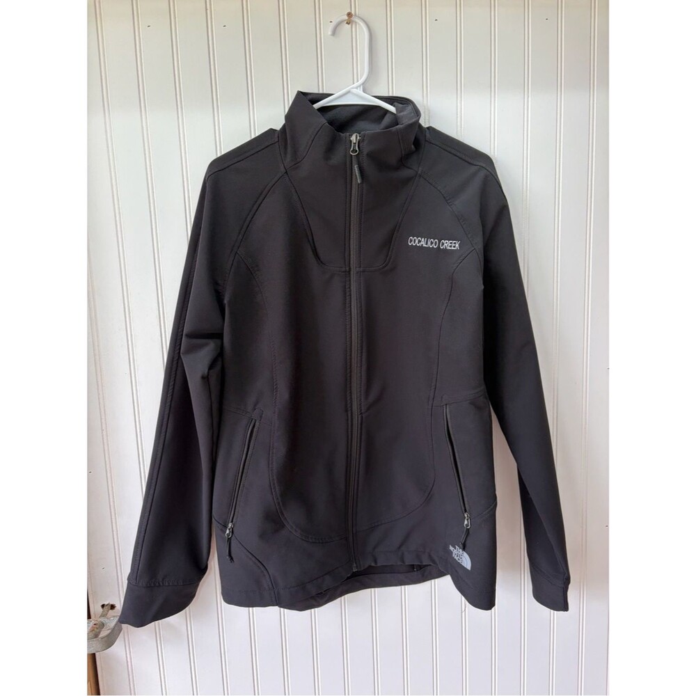 The North Face Black Softshell full zip Performance Jacket